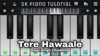 Tere Hawaale - Piano Tutorial | Laal Singh Chaddha | Perfect Piano screenshot 4