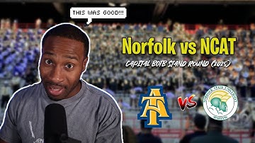 BandHead REACTS to Norfolk State vs North Carolina A&T | Capital BOTB Stand Round (2025)