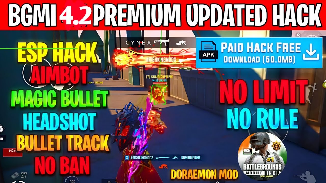 BGMI HACK 4.2 | BGMI 4.2 MOD APK | BGMI ESP HACK | BGMI NEW HACK TODAY | HOW TO HACK BGMI HACK 