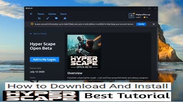 How to Download And Install Hyper Scape For PC | Best Guide | Tutorial
