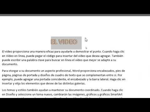 Cómo posicionar los encabezados a la izquierda en Microsoft Word - Video