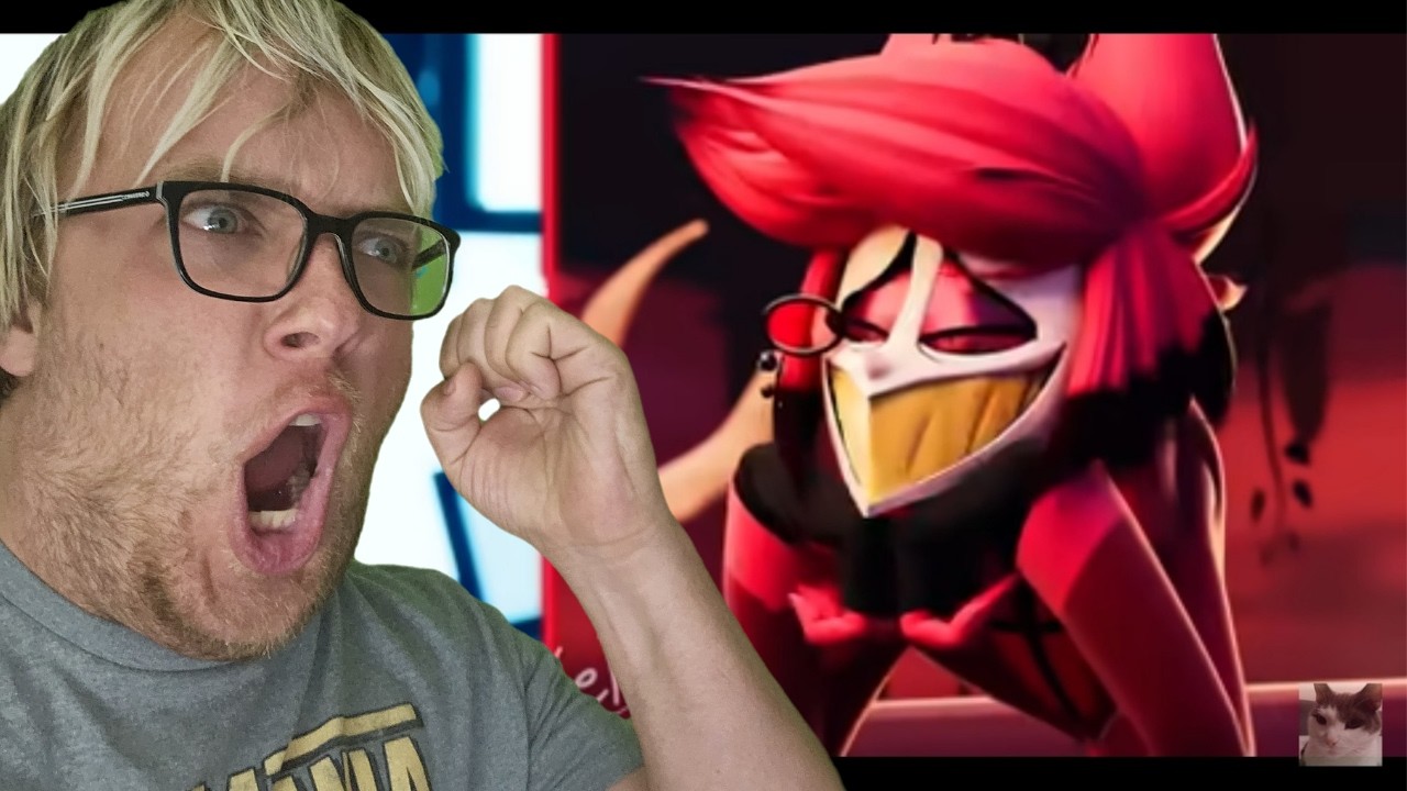 HELLUVA BOSS FAN REACTS TO THE COOLEST HAZBIN HOTEL ANIMATION EVER ...