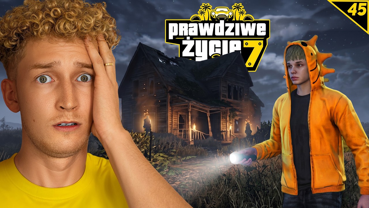 GTA V PRAWDZIWE ŻYCIE #45 - NAWIEDZONY DOM! 🏚️