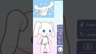 Cinnamoroll in gacha life 2😋 #シナモロール #シナモンアニメだもん #サンリオ #kawaii #cute #cinnamoroll #shorts