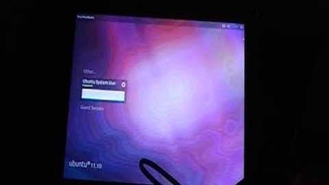HP TouchPad Native Ubuntu Port Alpha 0.0.4 Demo