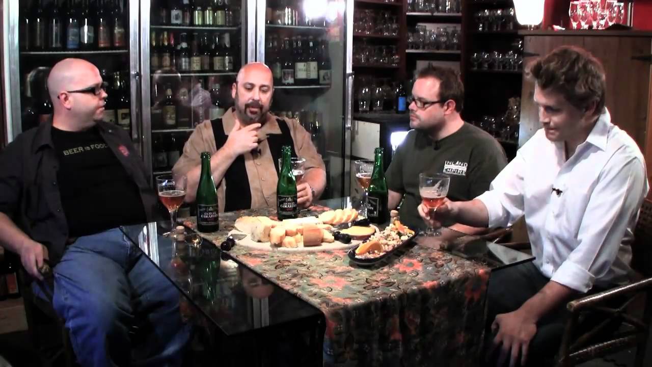 Gueuze Girardin : with Dr. Bill Sysak in his personal cellar