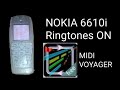 NOKIA 6610i RINGTONES ON MIDI VOYAGER