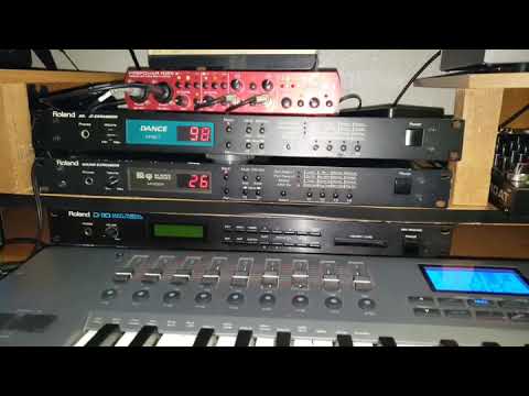 Roland Sound Expansion M-DC1 & M-GS64 R&b Style Beat - YouTube