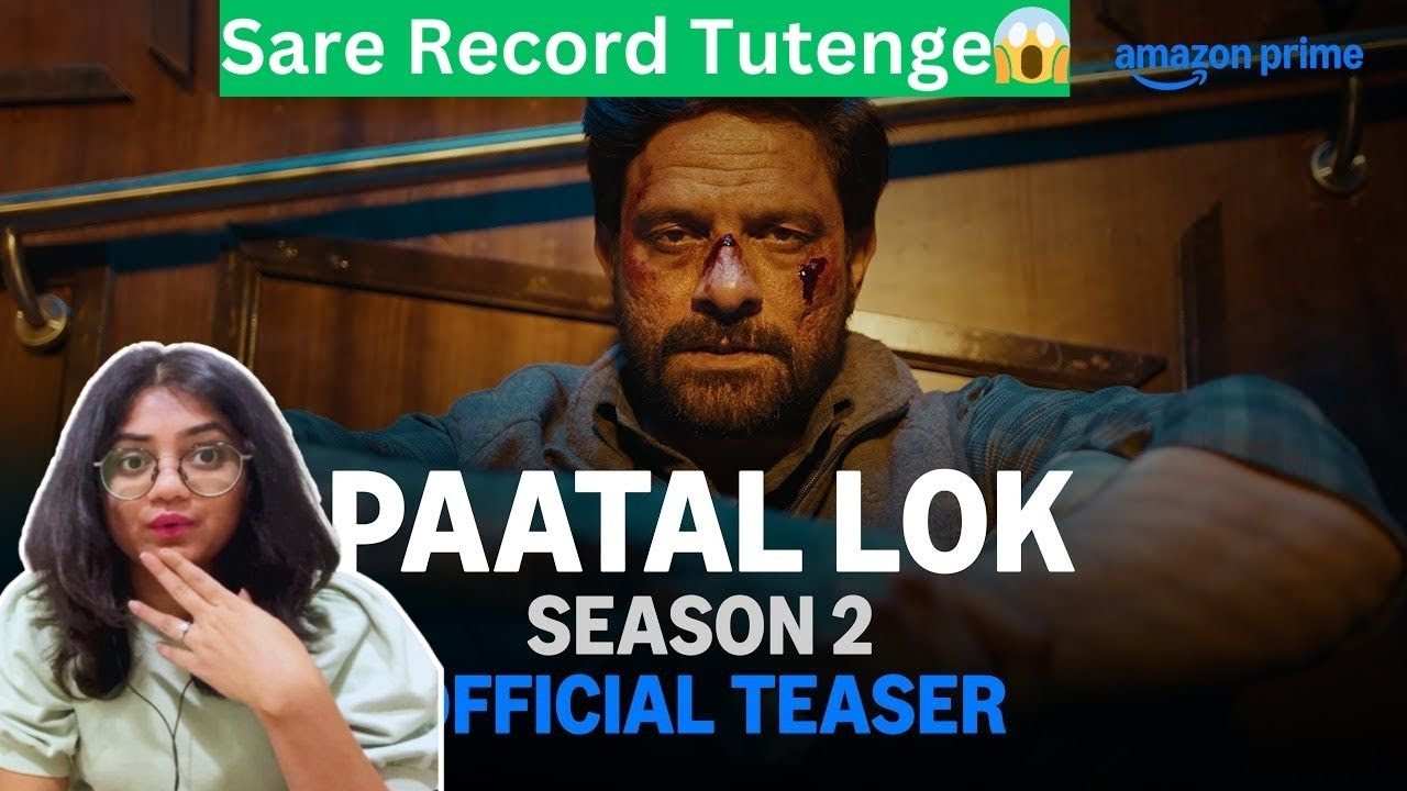 Paatal Lok Season 2 Official Teaser Reaction | Jaideep Ahlawat | Ishwak Singh | Amazon Prime