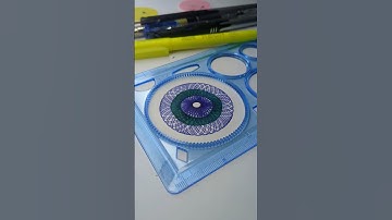 Bold & Beautiful Spirograph Art 🎨 #spirograph #shorts