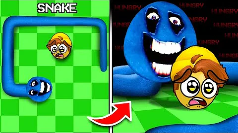 NEVER PLAY As THE APPLE in Hungry Snake Game…