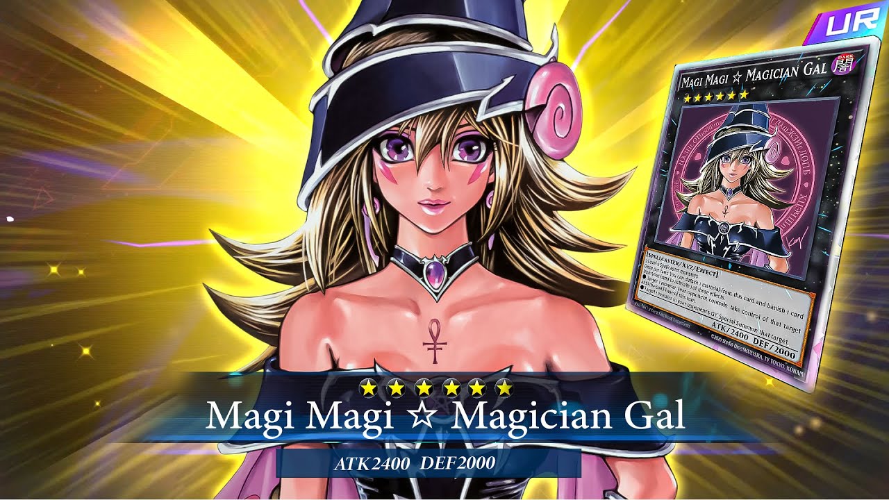 Magi Magi ☆ Magician Gal Is The Missing Piece For Dark Magician Deck! - YouTube
