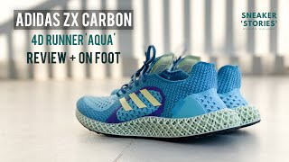 adidas ZX Carbon 4D 'Aqua' (Review + On 