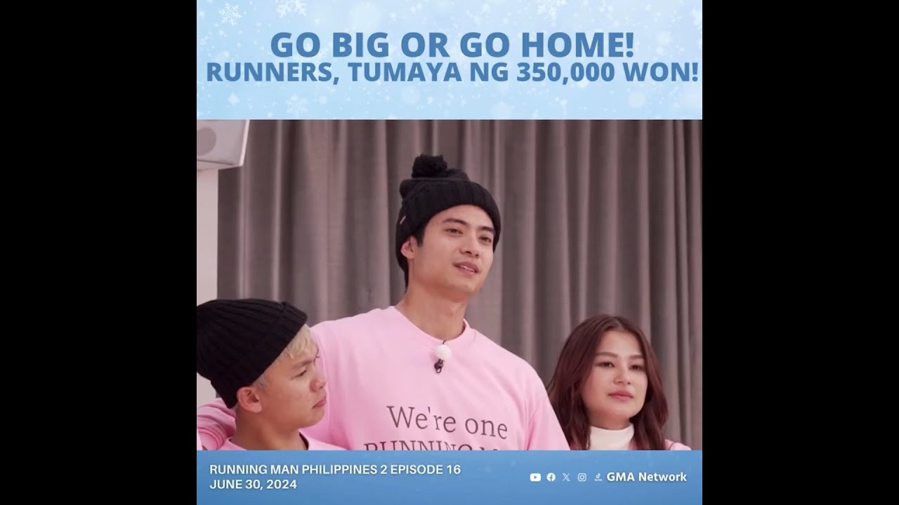 Running Man Philippines 2: Runners, tumaya ng 350,000 won! (Episode 16)