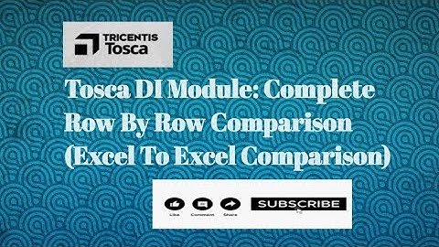 TOSCA DI Module | Complete Row By Row Comparison #toscaautomation  #ToscaDI #dataintegrity