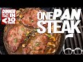 ONE PAN STEAK DINNER ON THE TABLE IN UNDER 30 MINUTES! | SAM THE COOKING GUY