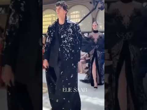عرض ازياء ايلي صعب في اسبوع الموضه الرايقة بباريس ٢٠٢٢ Eliesaab 