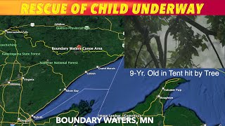 Rescue Of Child Underway In Minnesota Boundary Waters Tuesday Night