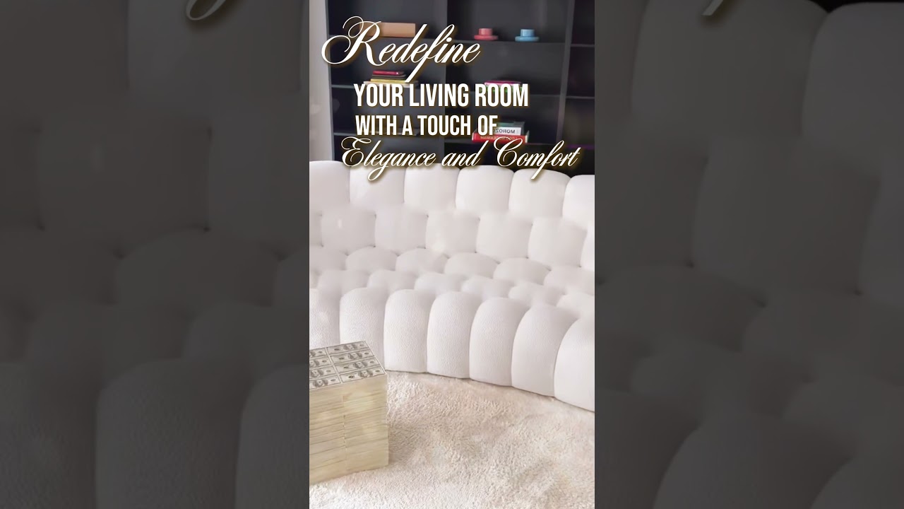 Luxurious Bubble Cloud Sofa