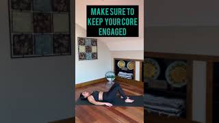 BEGINNER CORE EXERCISES: Heel tracing & Bridging