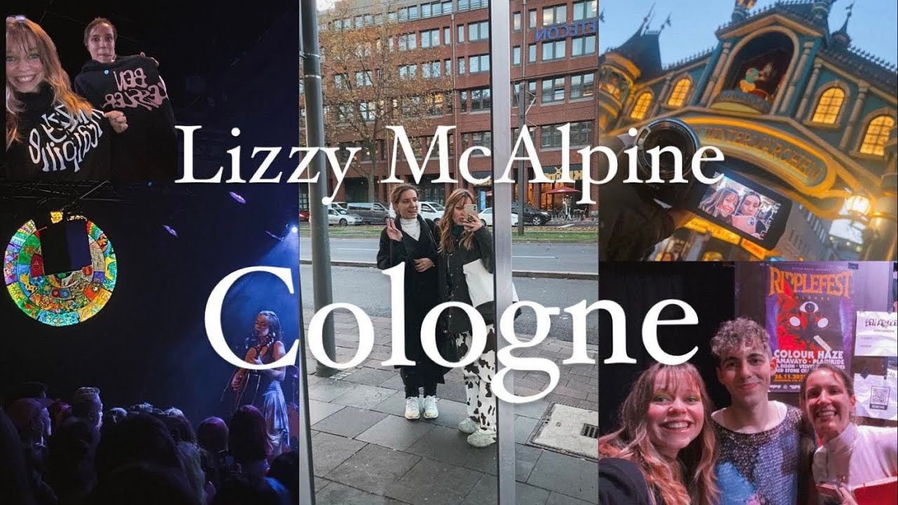 Lizzy McAlpine CONCERT VLOG Cologne allaroundnona YouTube