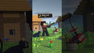 Black Cat means Bad Luck! #minecraft #minecraftanimation #squaredmedia