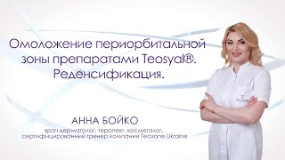 Омоложение периорбитальной зоны препаратами Teosyal®. Реденсификация. Анна Бойко