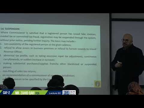Tax Practices Lecture 80
