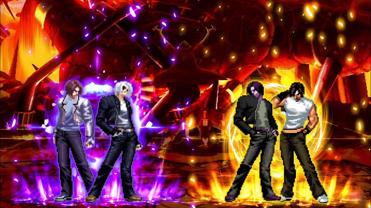 [KOF Mugen] Clone-30 and True Kychiel VS. Chaos and SB.Kusanagi