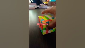 Teachers be like😭 #cubing #rubikscube #cube #exams #homework #class