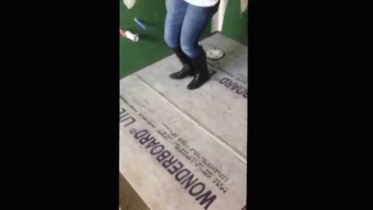 Iata Home Improvements In How To Install Wonder Board And Inspect