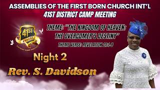 COLEGATE AFBCI 41ST ANNUAL CAMP MEETING | NIGHT 2 | May 18, 2026