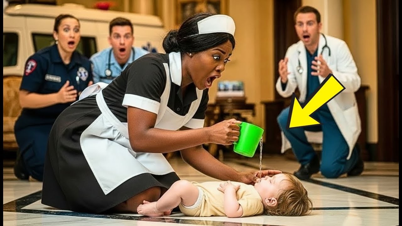 Seven Paramedics Failed to Save the Millionaire’s Baby—Until the Black Maid Did the Unbelievable
