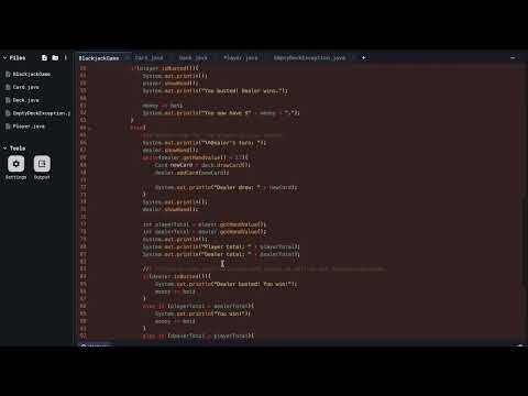 APCSA - BlackJack