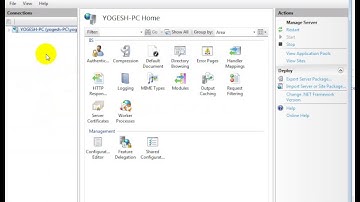 Local IIS Configuration with sql server connectivity