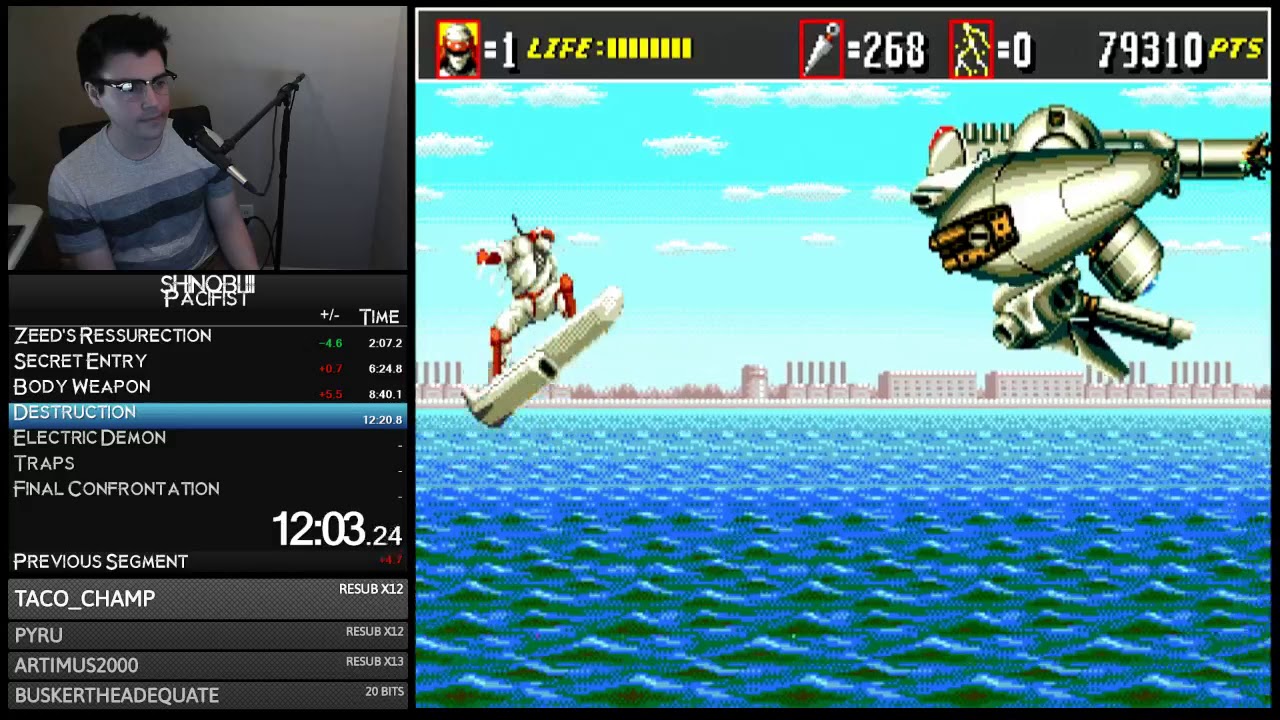 Shinobi III - Pacifist in 