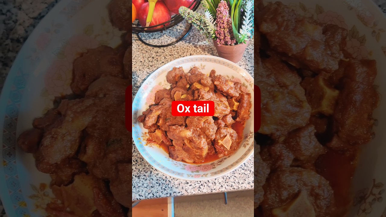 Ox tail recipe Bangla Style! 
