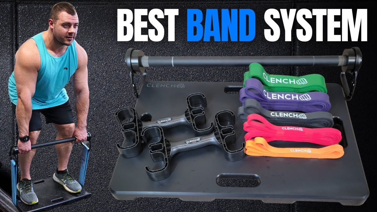 The Clench Fitness Carbon Pro Kit - Best Resistance Band Training Kit!