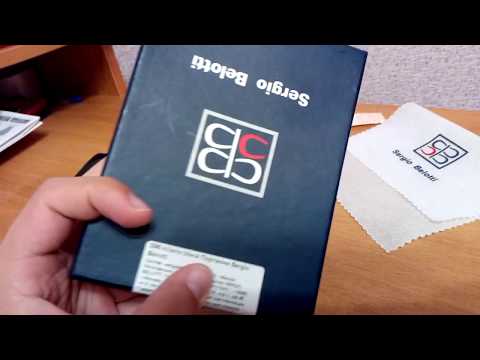 ОНЛАЙН ТРЕЙД.РУ — Портмоне мужское Sergio Belotti 396 milano black, чёрный