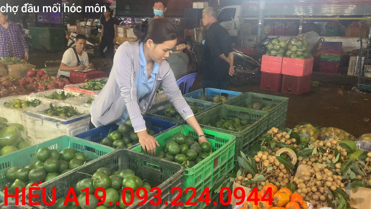 289#NHÃN THÁI,HỒNG VUÔNG,XOÀI ĐÀI LOAN,CHỢ ĐẦU MỐI HÓC... - youtube