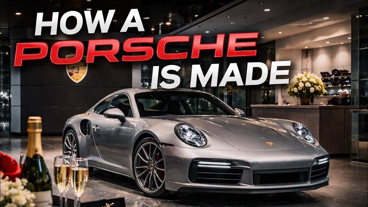 Comment PORSCHE fabrique ses voitures – Le secret de la précision allemande »