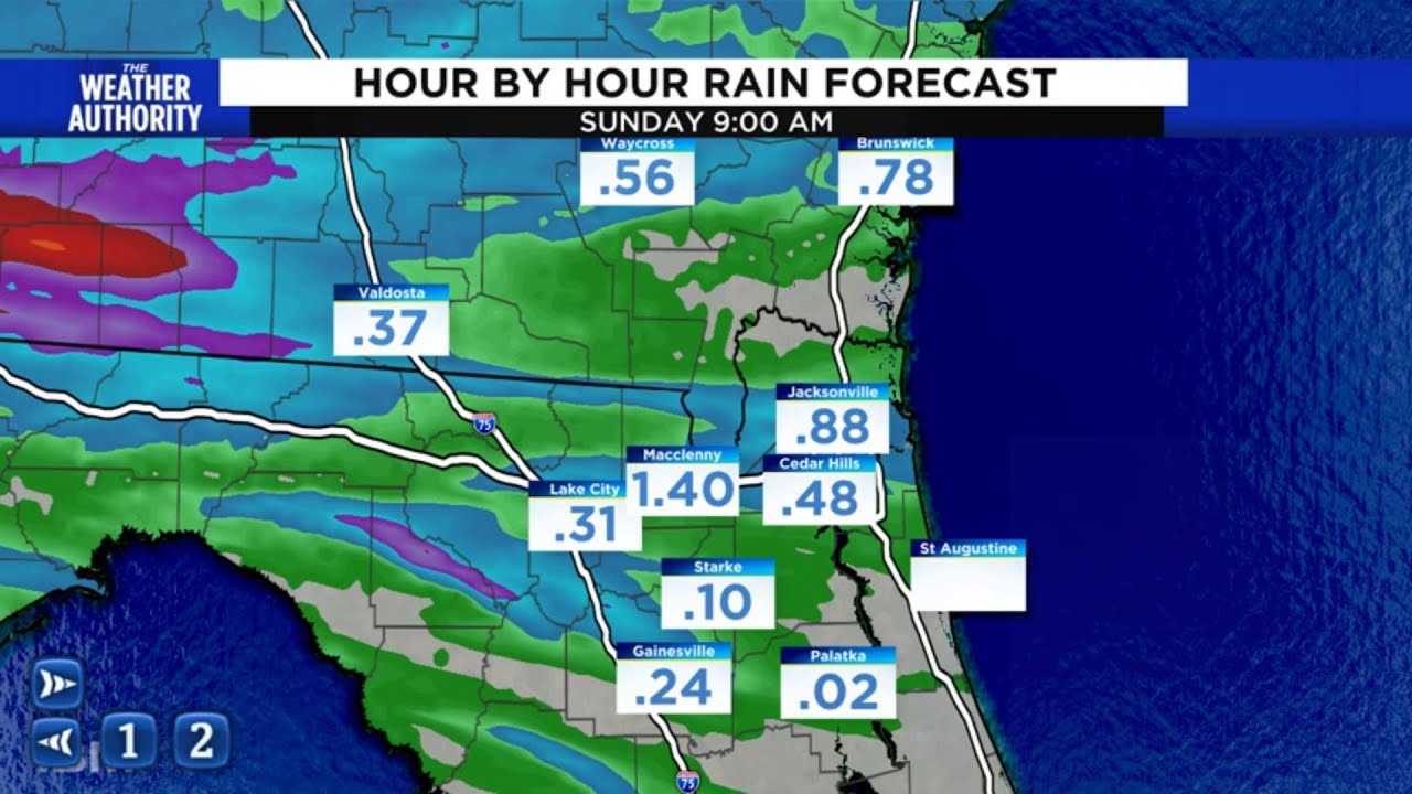 Two rounds of storms on the way for your Finally Friday - YouTube