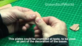 02 Textured Rolling Pin – Polimer Clay – Creating Textures GreenStuffWorld