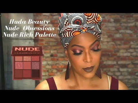Huda Beauty Nude Obsessions Nude Rich Palette | Airbrush Complexion