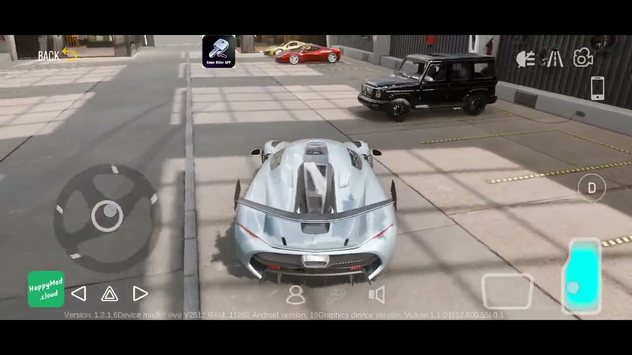 Playing Car parking multiplayer 2