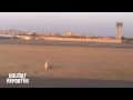 Witziger Flugbegleiter / Landung in Hurghada