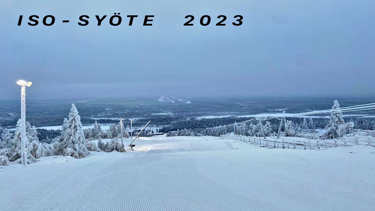 Snowboarding Iso Syöte, Finland 2023