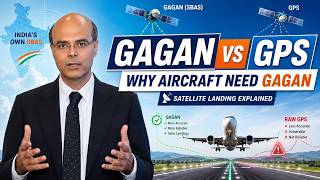 GAGAN Explained: Why Aircraft Can’t Use Raw GPS for Landing | India’s Satellite Navigation System