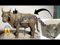 Amazing crafting 😱😱with clay make for Cow