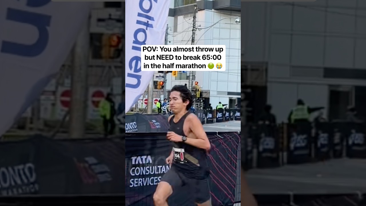 Nearly Throwing Up At The Finish 🤮